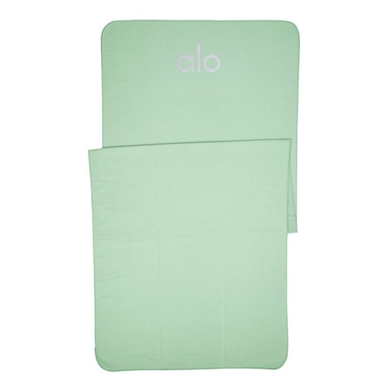 Towel Alo Yoga Grounded No-Slip Hombre Verdes | GWRT67138