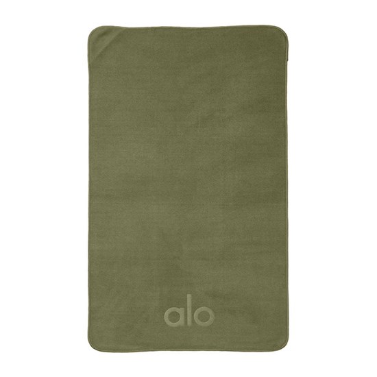 Towel Alo Yoga Performance No Sweat Hand Hombre Verdes | XWTE12406