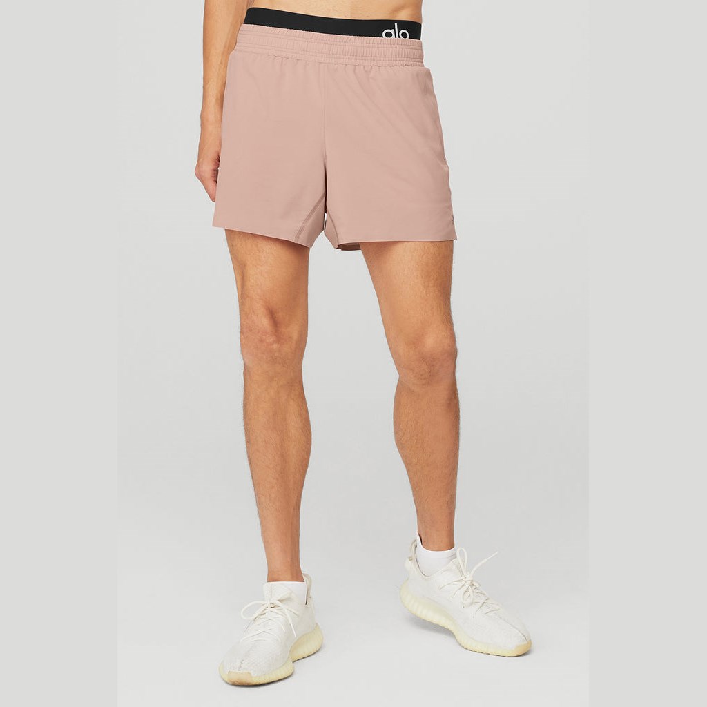 Bermudas Alo Yoga 5\'\' Adapt Correr Hombre Rosas | LAPV45017