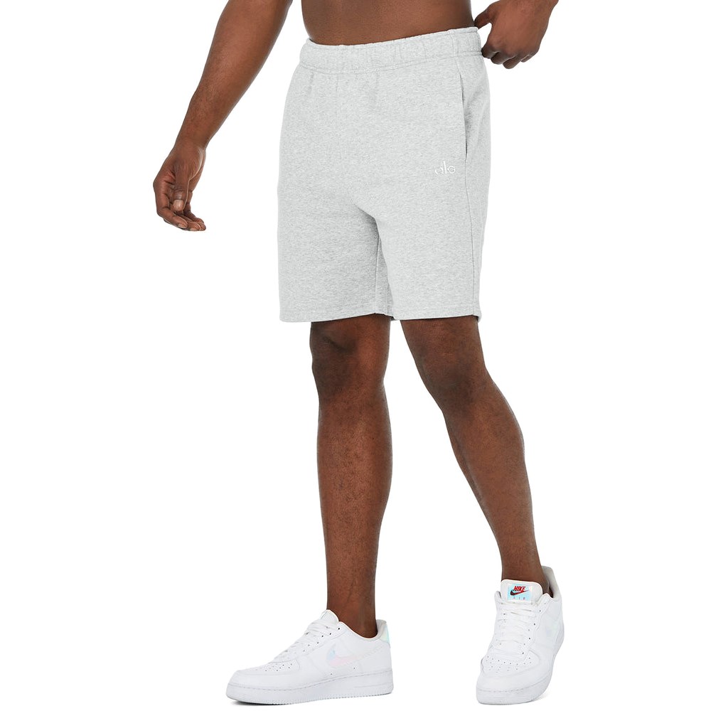 Bermudas Alo Yoga Accolade Sweat Hombre Grises | DCYN75309