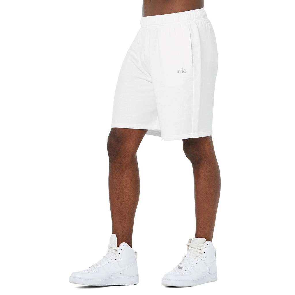 Bermudas Alo Yoga Accolade Sweat Hombre Blancos | DRQG24361