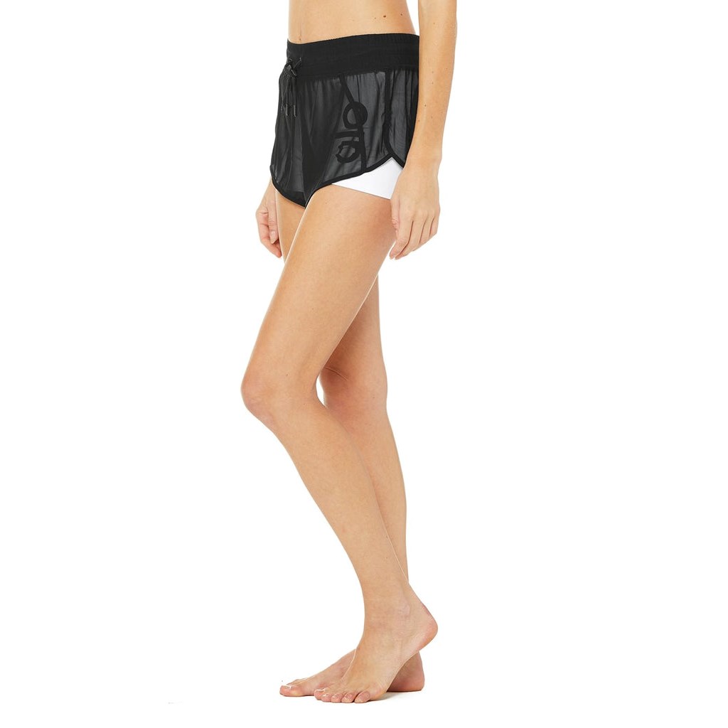 Bermudas Alo Yoga Ambience Corta Estampados Mujer Blancos | XALI58601