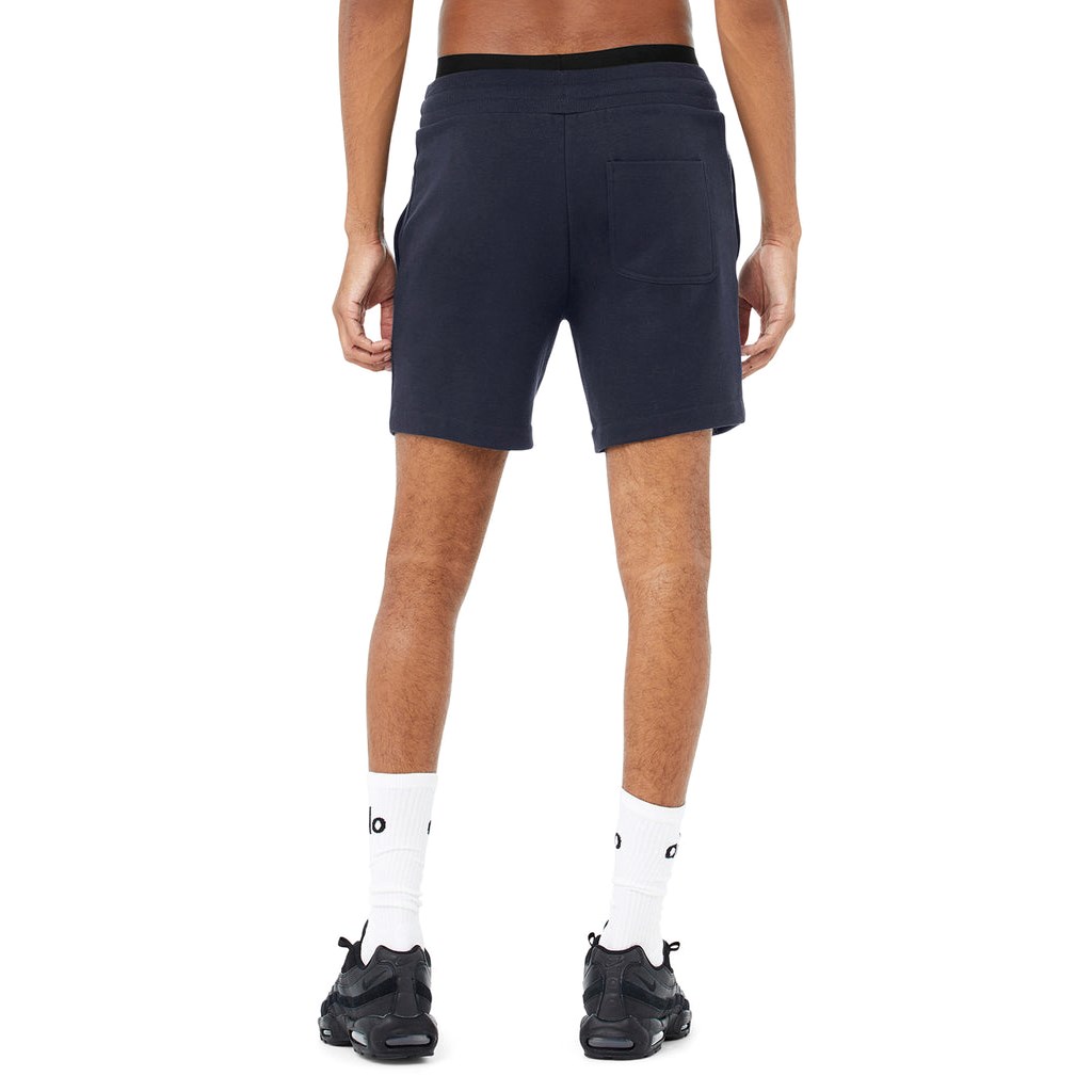 Bermudas Alo Yoga Chill Hombre Azules | CADR03468