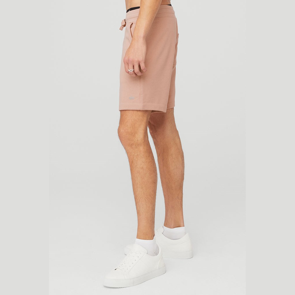 Bermudas Alo Yoga Chill Hombre Rosas | AMNE02396