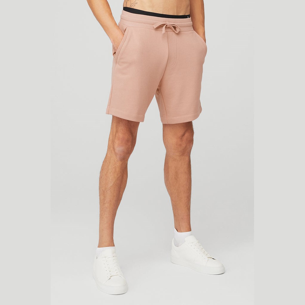 Bermudas Alo Yoga Chill Hombre Rosas | AMNE02396