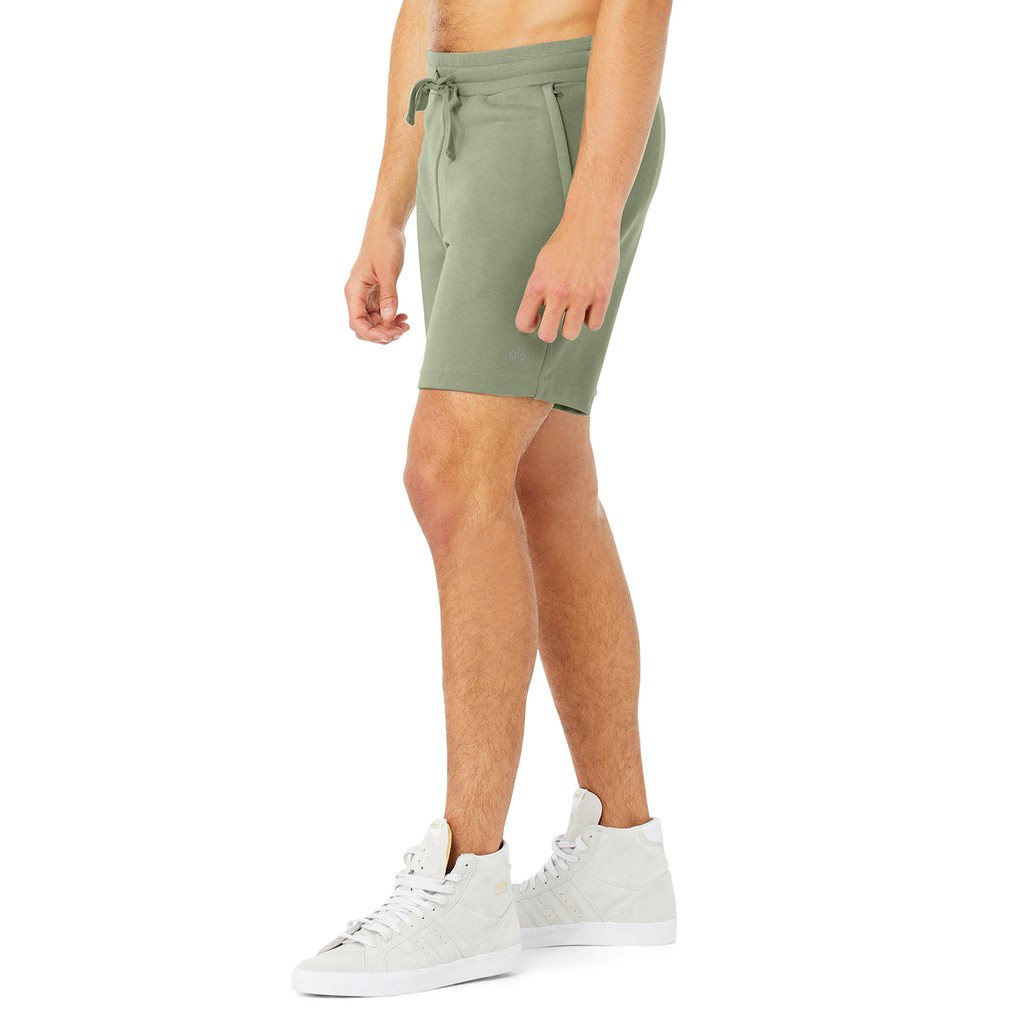 Bermudas Alo Yoga Chill Hombre Verdes | EGUJ02319
