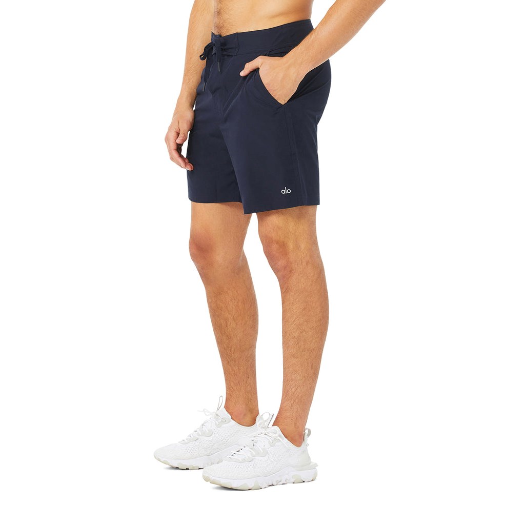 Bermudas Alo Yoga Plow Board Hombre Azules | SDKT51960