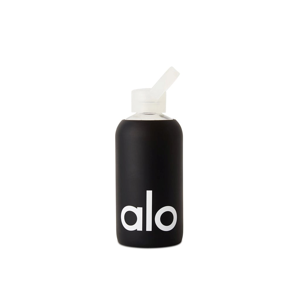 Bottle Alo Yoga Alo Glass Agua Bottle Hombre Negros | UZBJ46307