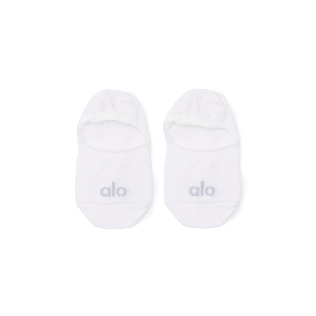 Calcetines Alo Yoga Conceal Mujer Blancos | PHCZ68329