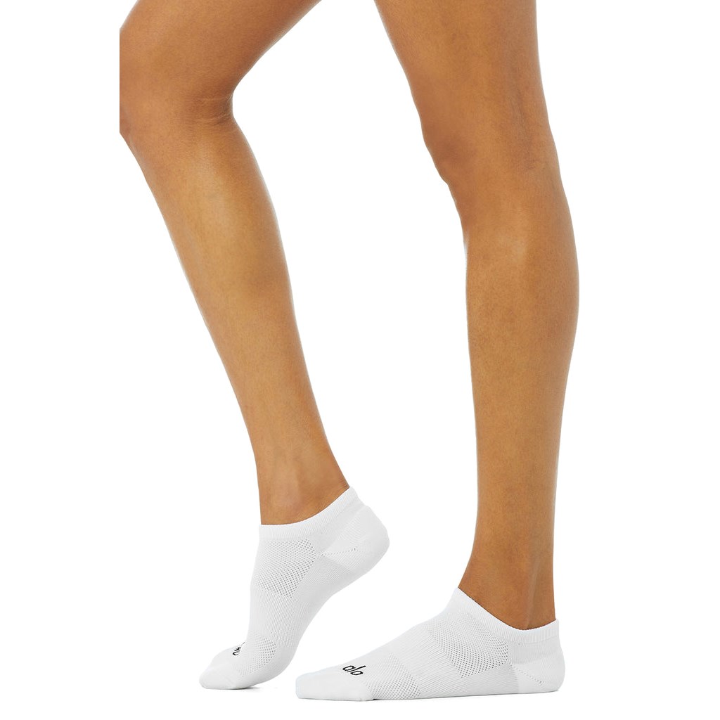 Calcetines Alo Yoga Everyday Mujer Blancos | SXZN20563