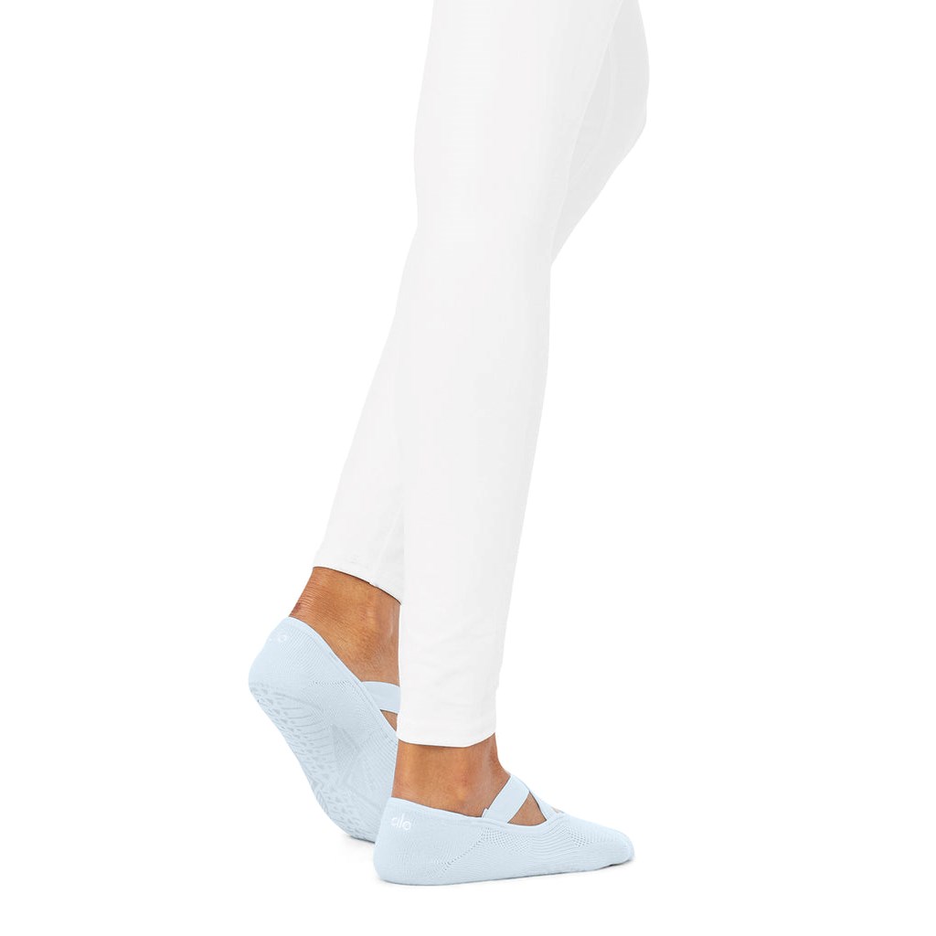 Calcetines Alo Yoga Pivot Barre Mujer Azules | DRAO21546