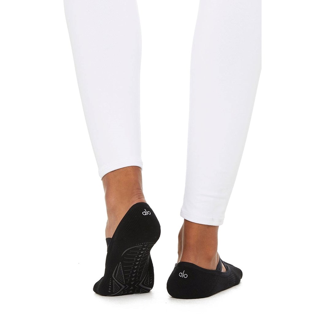 Calcetines Alo Yoga Pivot Barre Mujer Negros | INQO60347