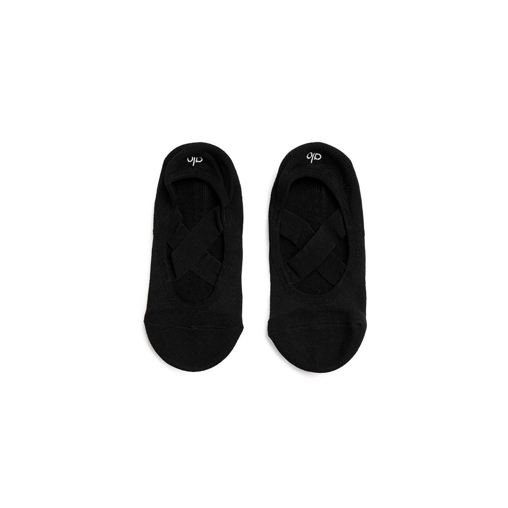 Calcetines Alo Yoga Pivot Barre Mujer Negros | INQO60347
