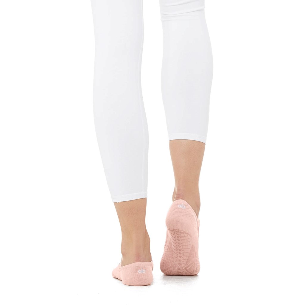 Calcetines Alo Yoga Pivot Barre Mujer Rosas | QXFZ10479
