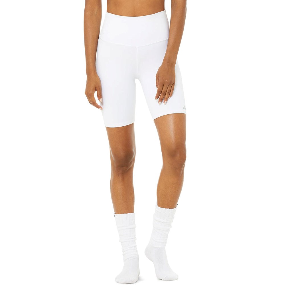 Calcetines Alo Yoga Scrunch Mujer Blancos | XHJR24179