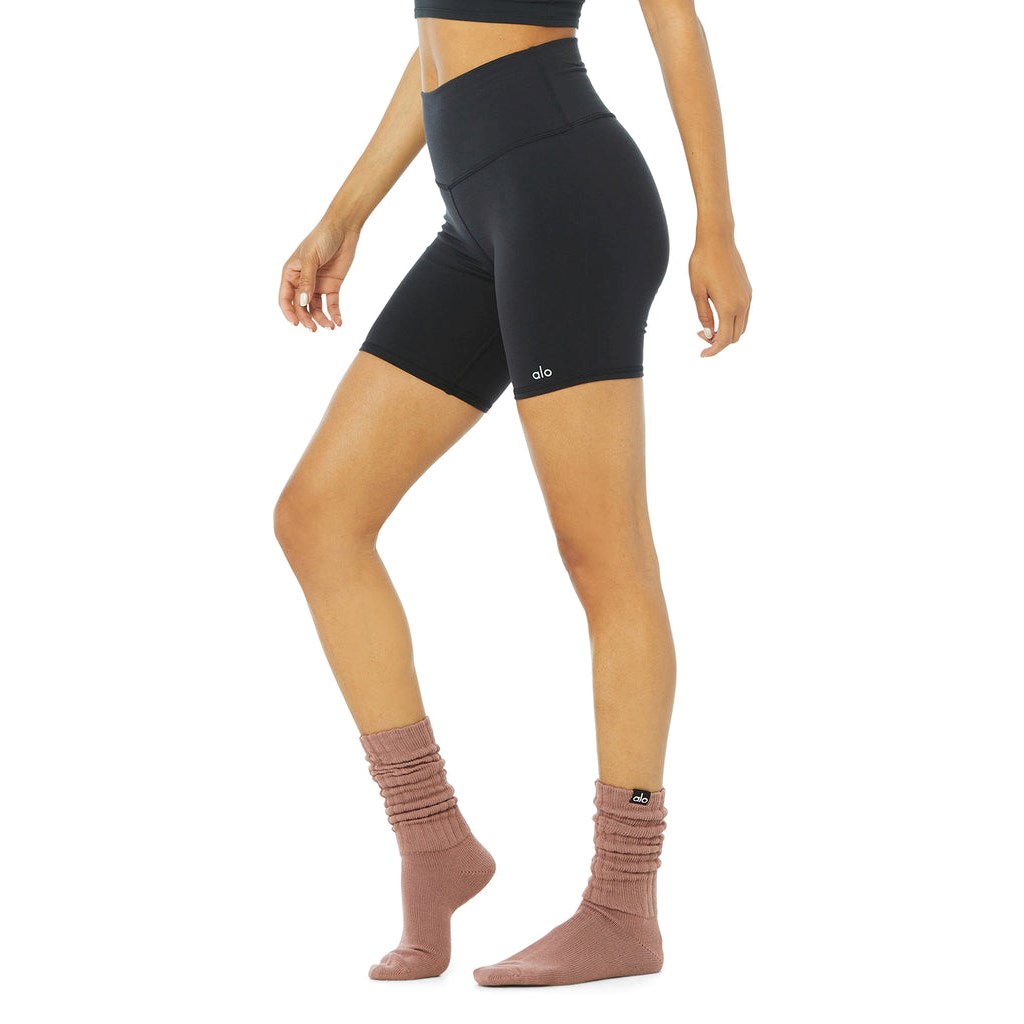 Calcetines Alo Yoga Scrunch Mujer Marrom | EDWU73426