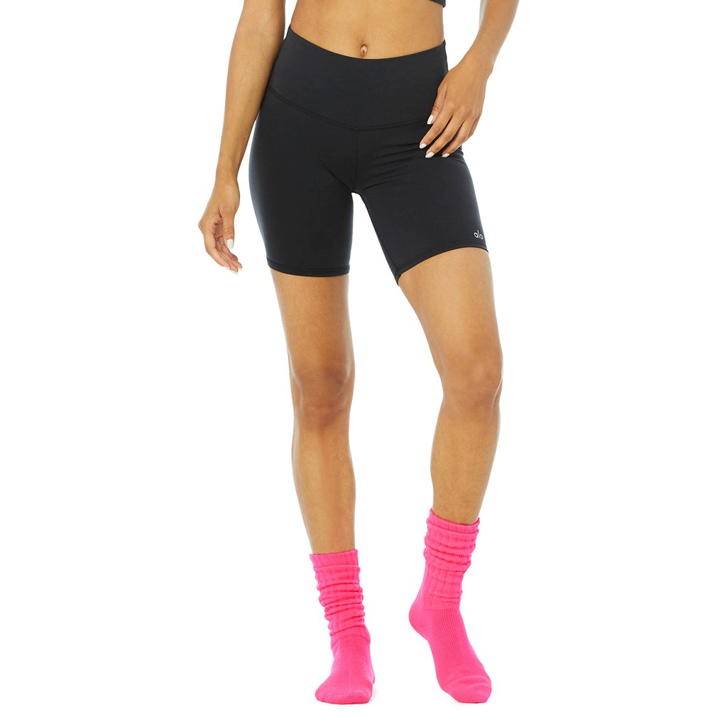 Calcetines Alo Yoga Scrunch Mujer Rosas | INOG34625