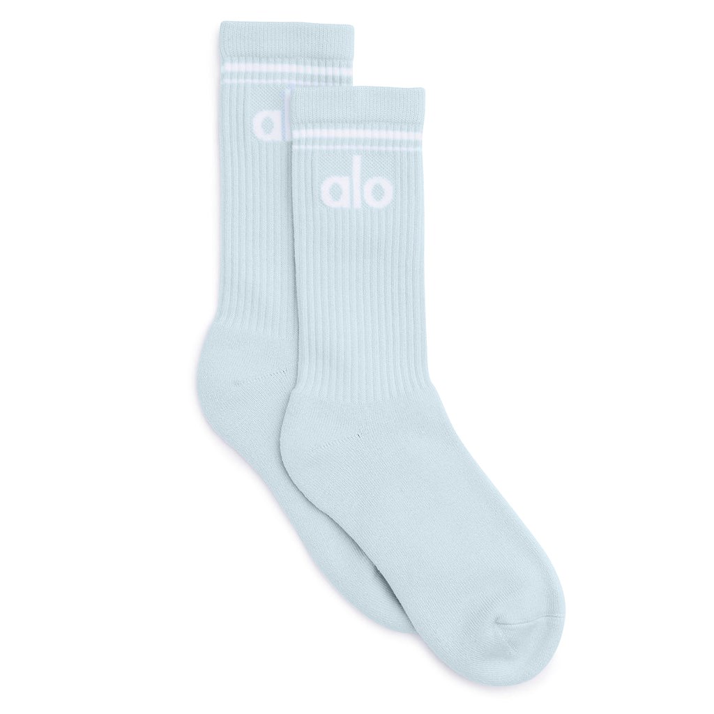 Calcetines Alo Yoga Throwback Mujer Azules | CGNW64103