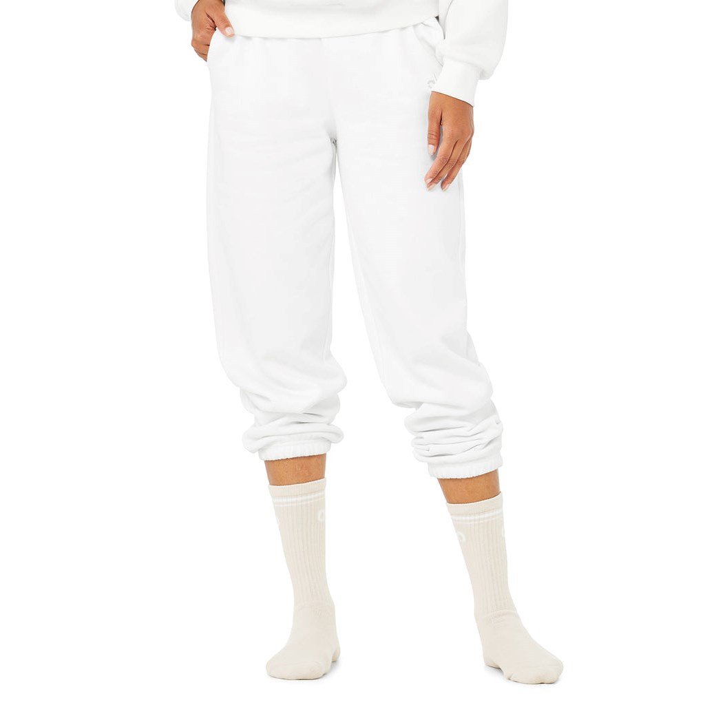 Calcetines Alo Yoga Throwback Mujer Beige | IHRL36850
