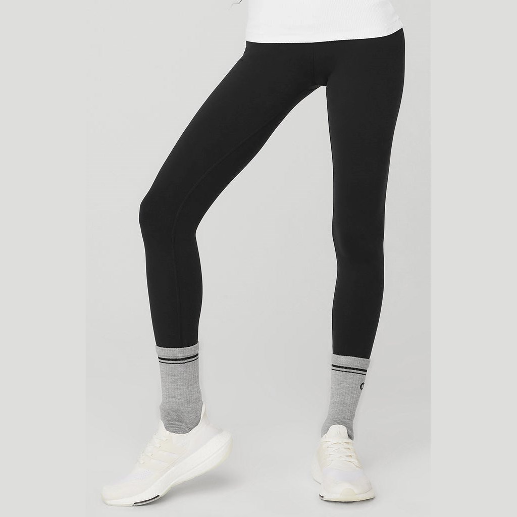 Calcetines Alo Yoga Throwback Mujer Grises | KHYC56893