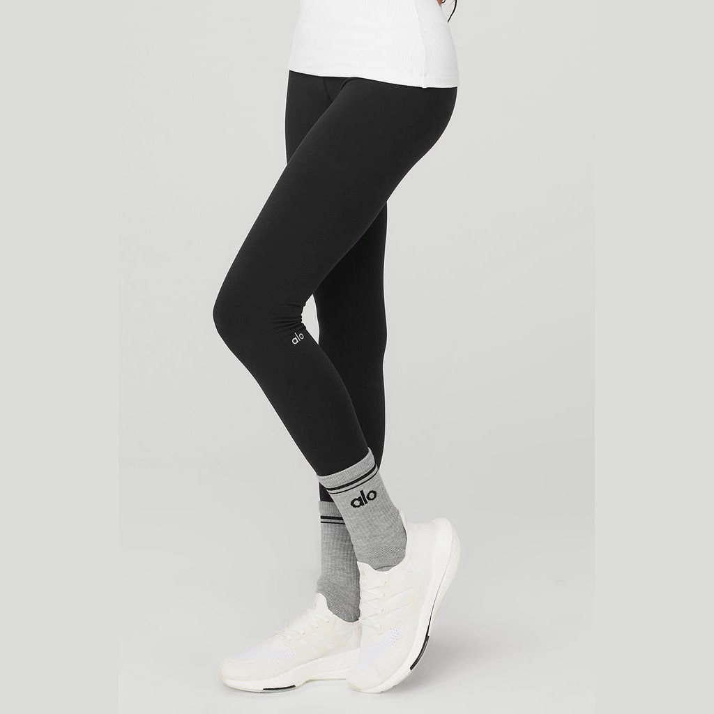 Calcetines Alo Yoga Throwback Mujer Grises | KHYC56893