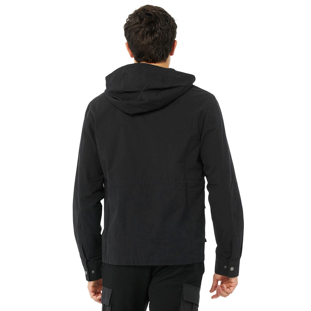 Chaquetas Alo Yoga Division Field Hombre Negros | YCVL02197