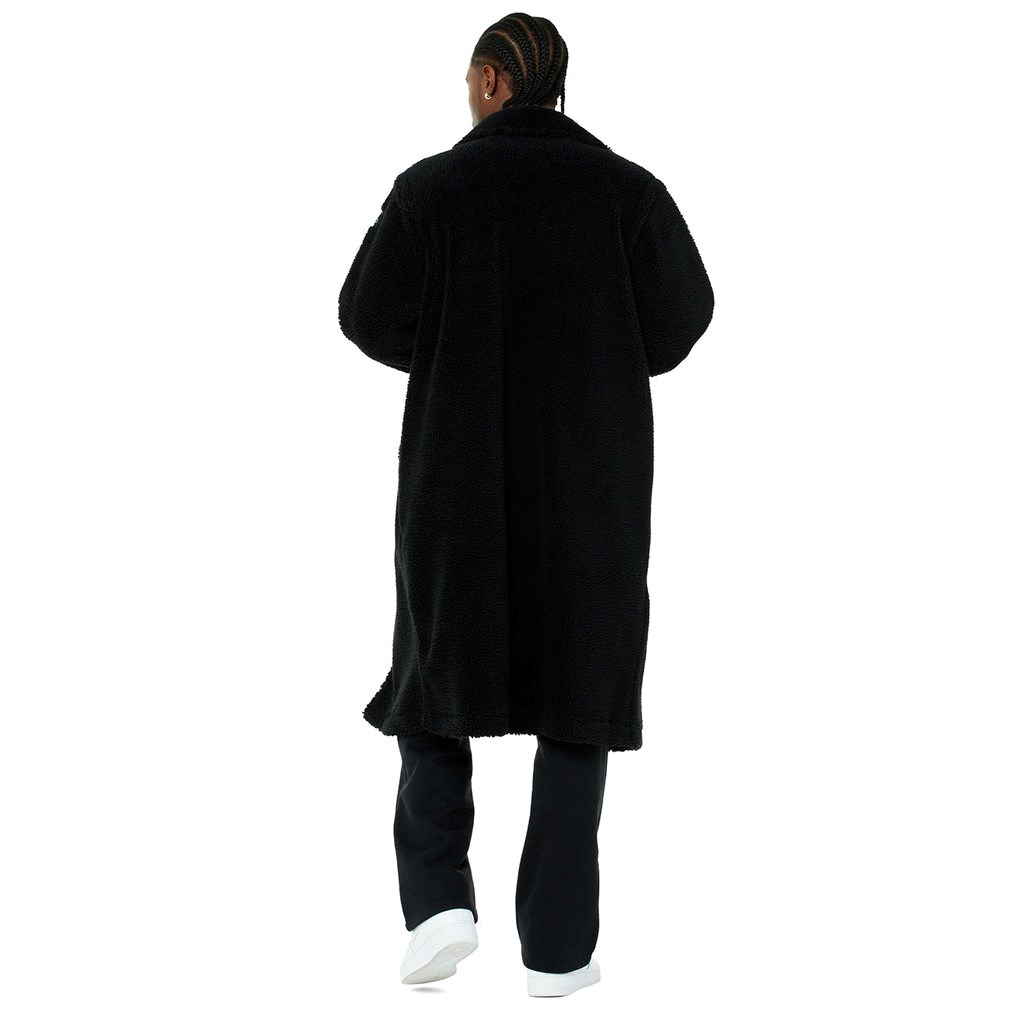 Chaquetas Alo Yoga Oversized Sherpa Trench Hombre Negros | XTEO07893