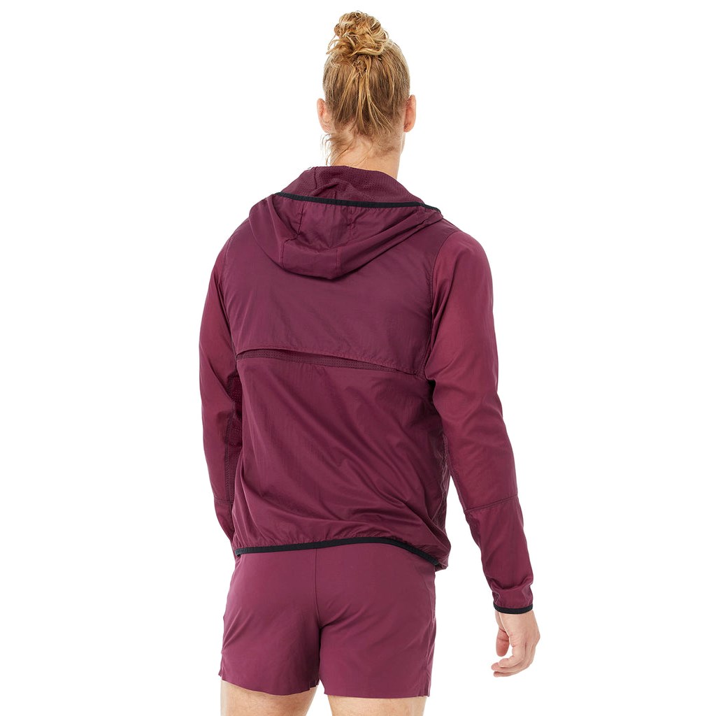 Chaquetas Alo Yoga Repeat Correr Hombre Rojos | NHFX39206
