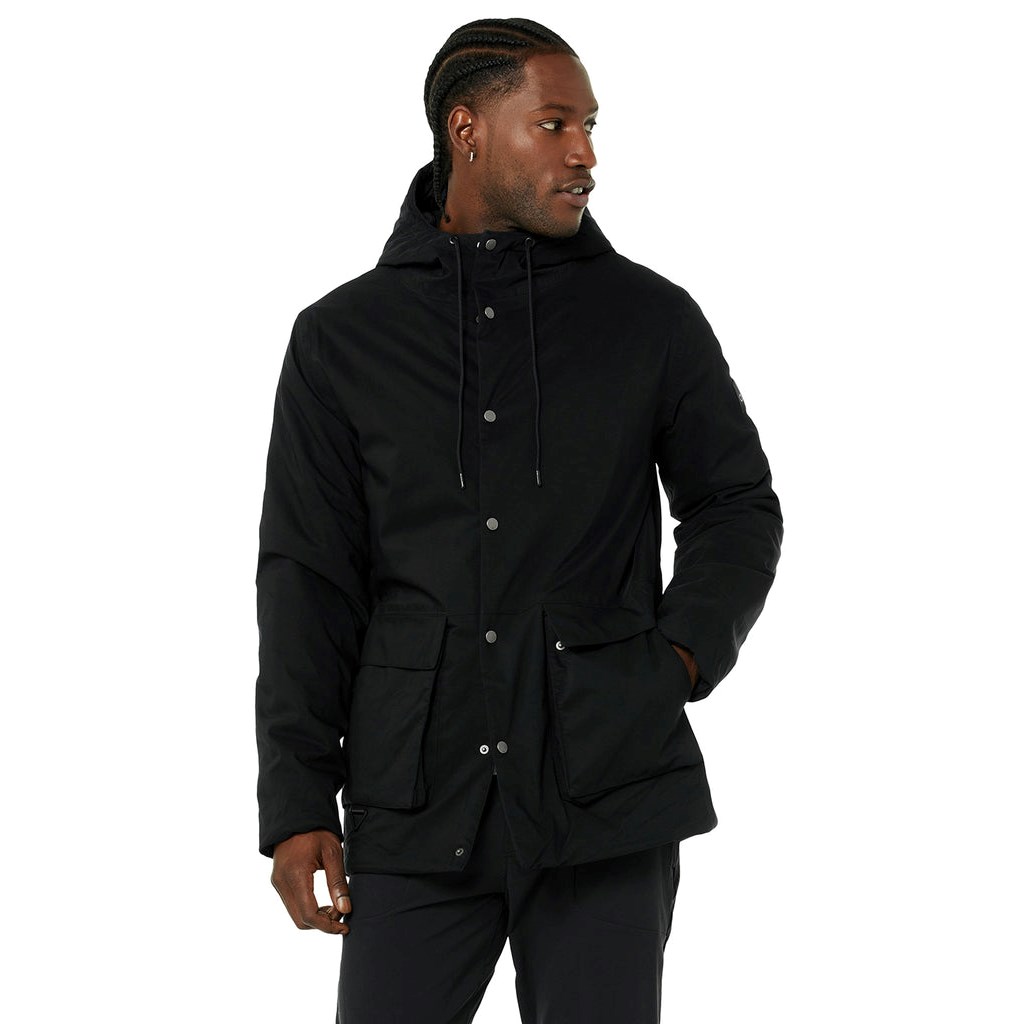 Chaquetas Alo Yoga Roam Insulated Hombre Negros | PJCV98645