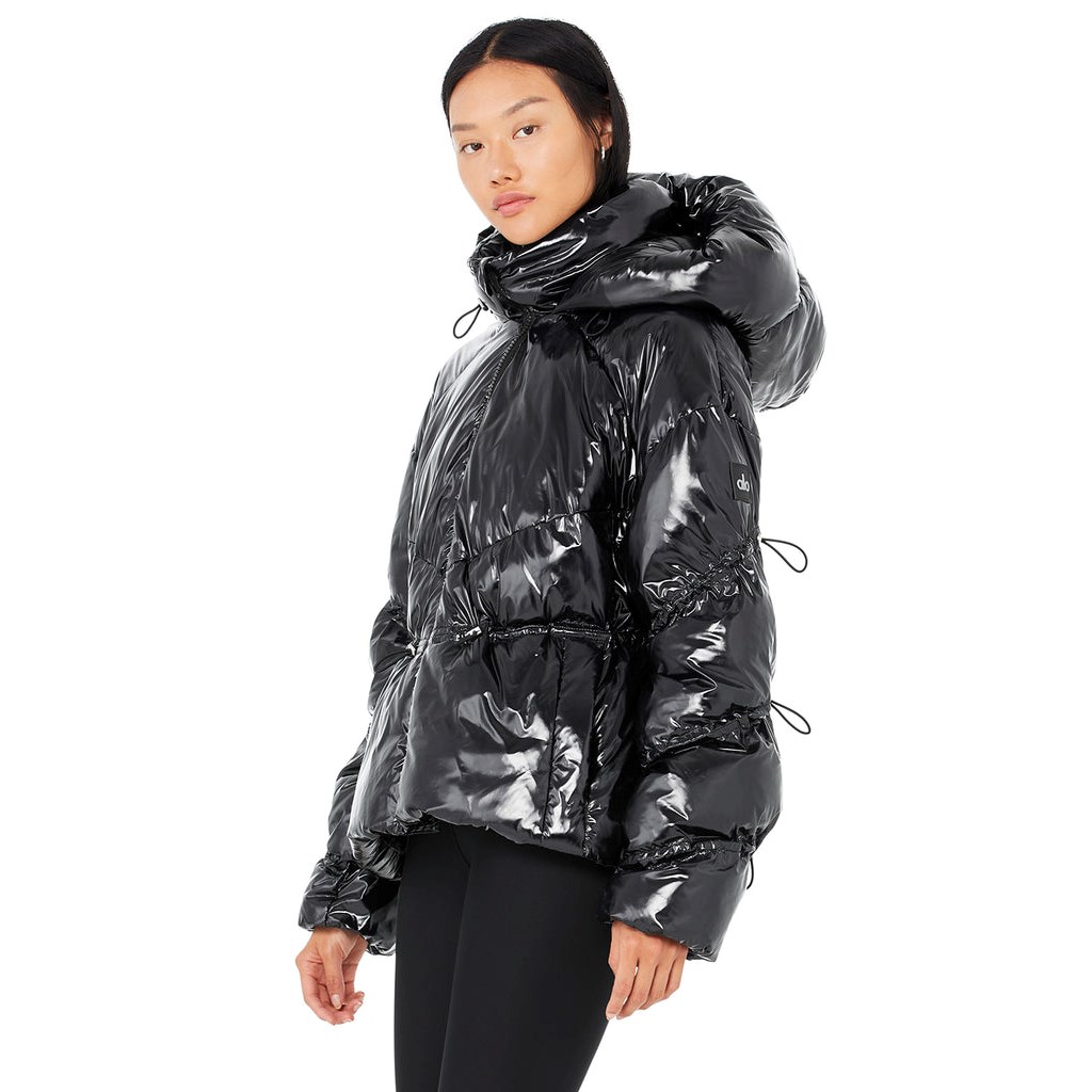 Chaquetas Alo Yoga Stunner Puffer Mujer Negros | UDYB29457