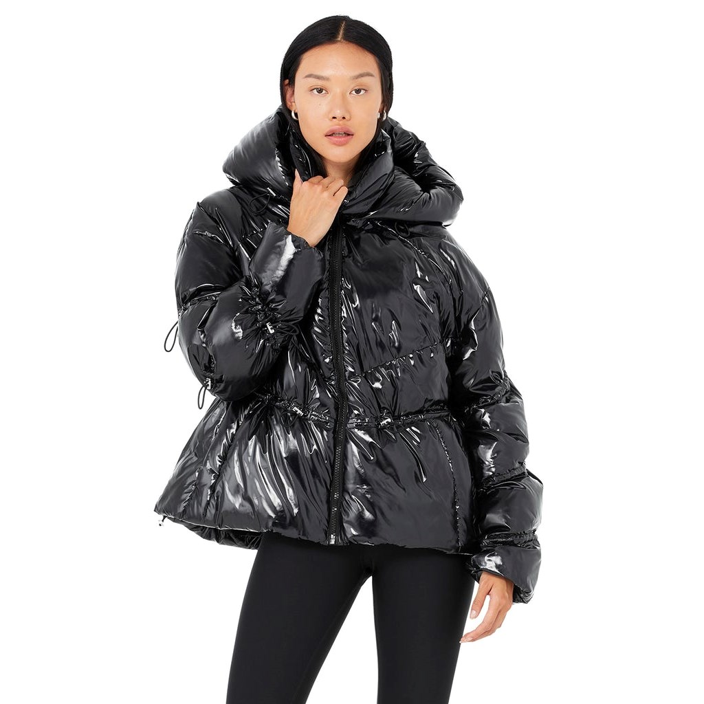 Chaquetas Alo Yoga Stunner Puffer Mujer Negros | UDYB29457