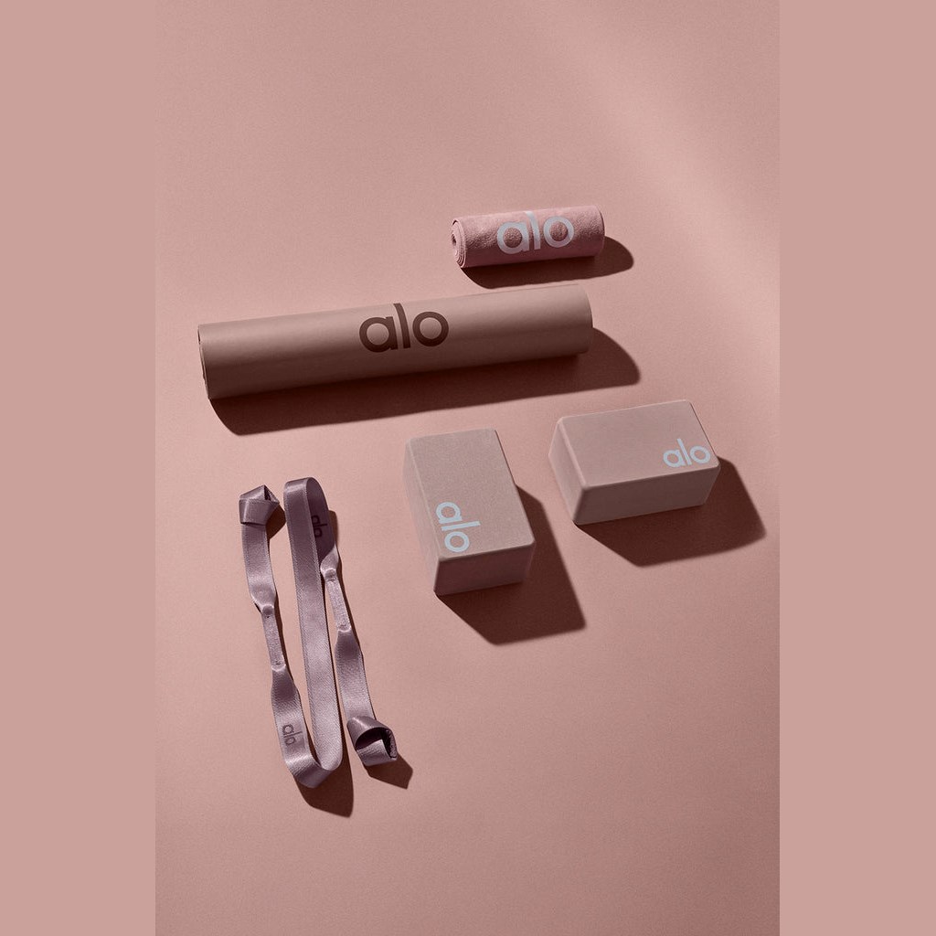 Colchonetas de Yoga Alo Yoga Essential Set Hombre Negros | QNEI75041