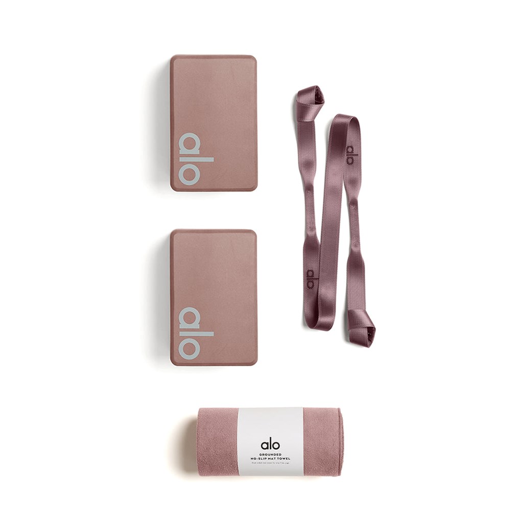 Colchonetas de Yoga Alo Yoga Upgrade Set Hombre Negros | FDQC25173