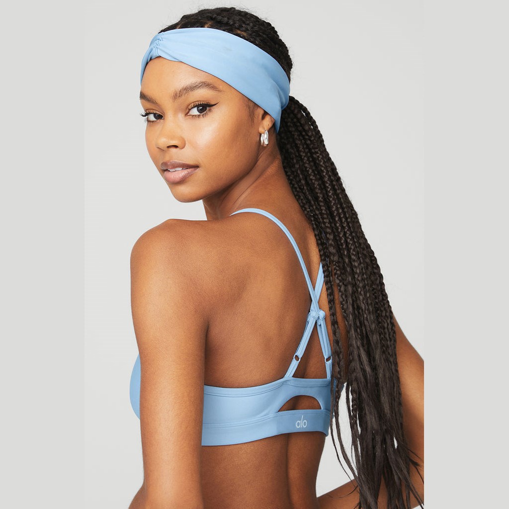 Diademas Alo Yoga Airlift Mujer Azules | AFLW09427