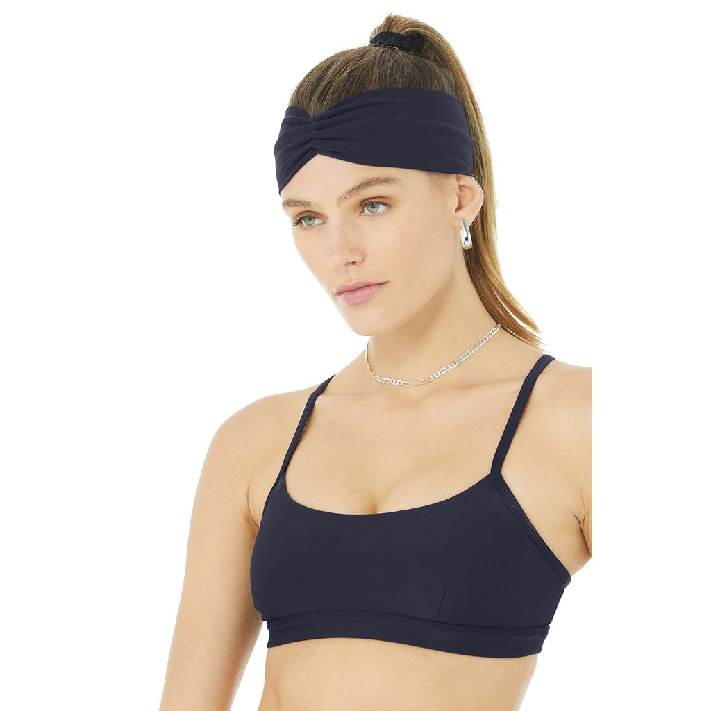 Diademas Alo Yoga Airlift Mujer Azules | CNXA45986