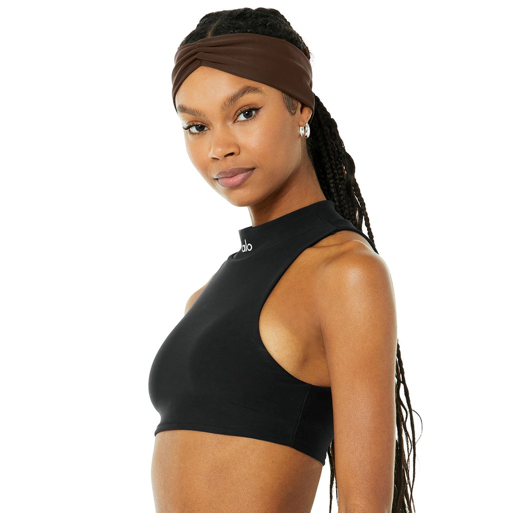 Diademas Alo Yoga Airlift Mujer Marrom | SDBH58761