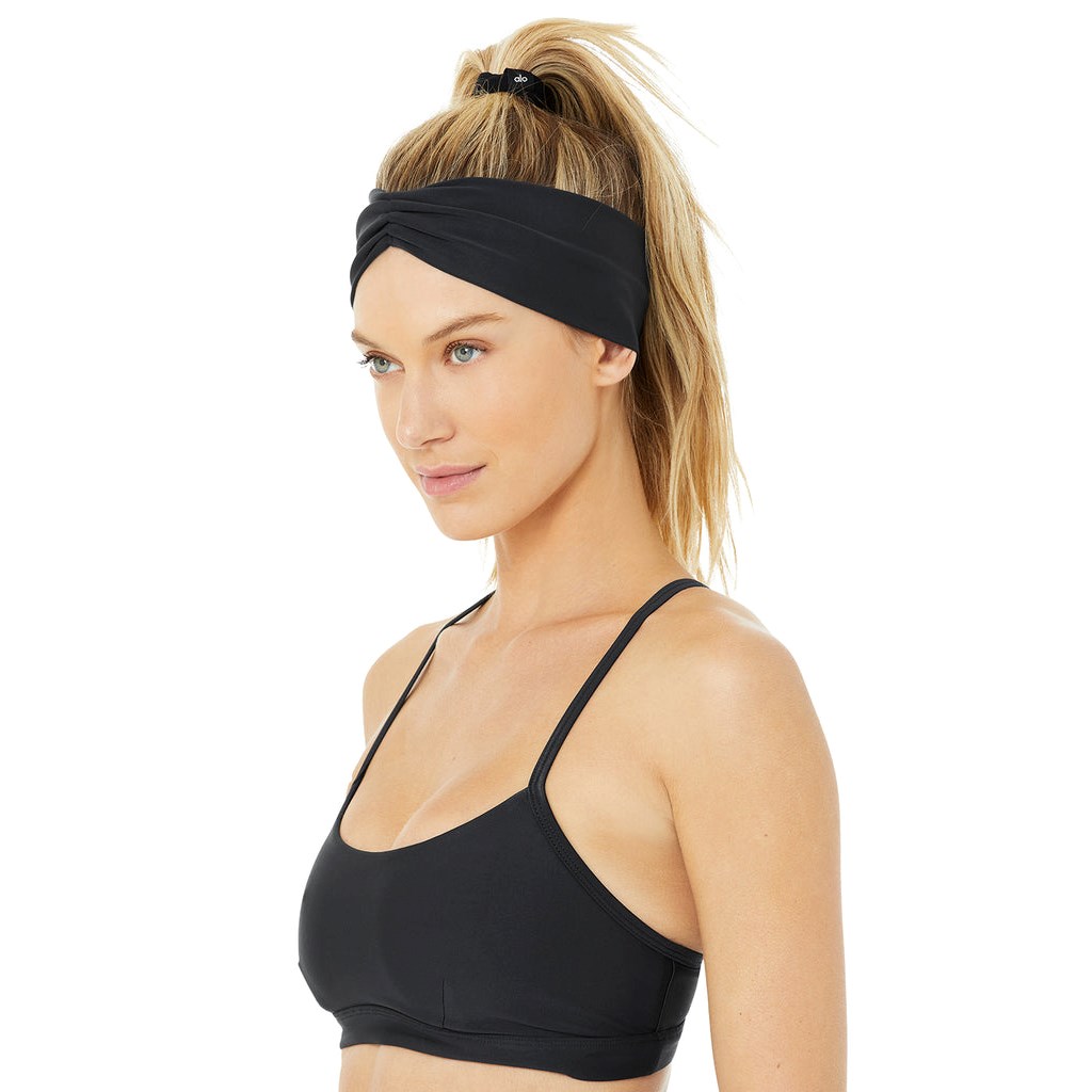 Diademas Alo Yoga Airlift Mujer Negros | LFRI42758