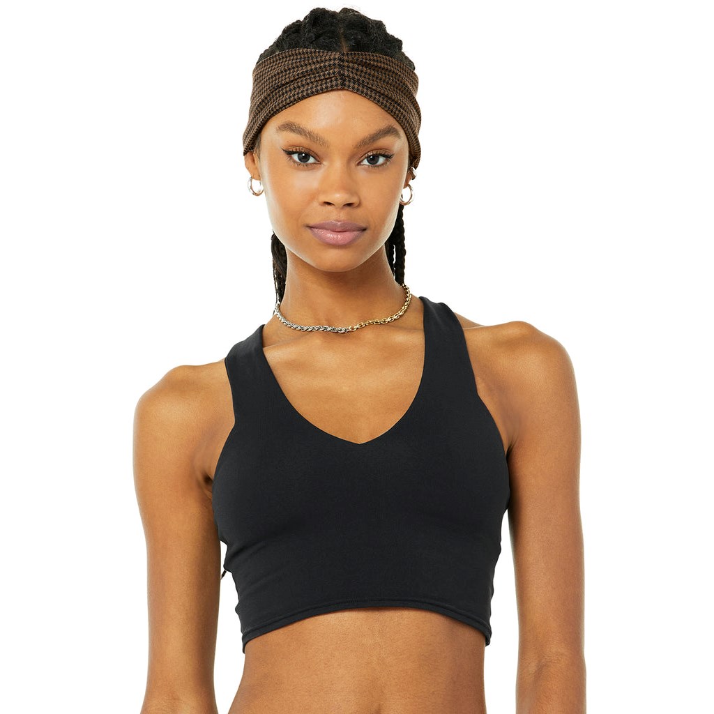 Diademas Alo Yoga Houndstooth Mujer Marrom | NYQB53897
