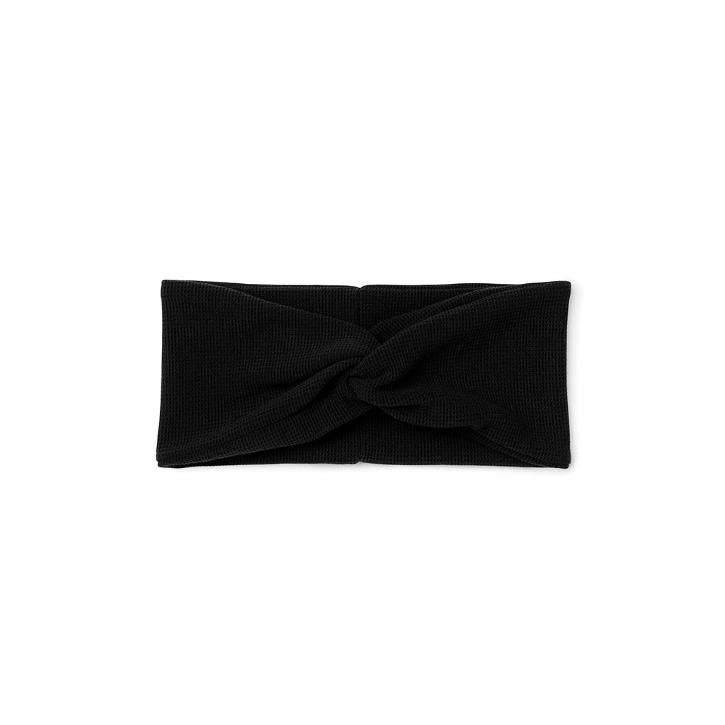 Diademas Alo Yoga Micro Waffle Mujer Negros | JWVS92103