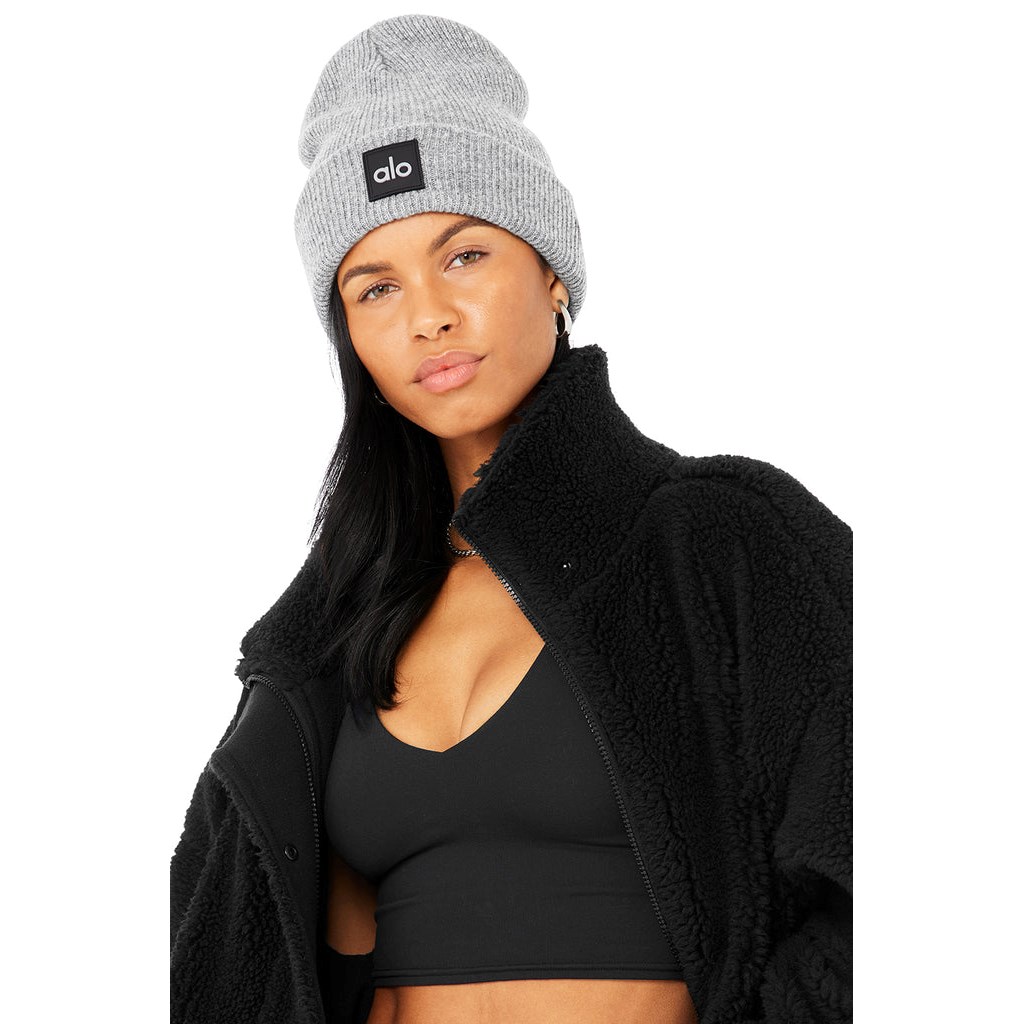 Gorros Alo Yoga Everyday Beanie Mujer Grises | SRLE47862