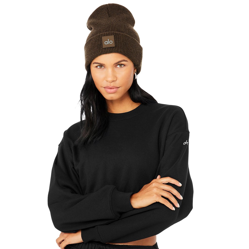 Gorros Alo Yoga Everyday Beanie Mujer Marrom | JWRY52084