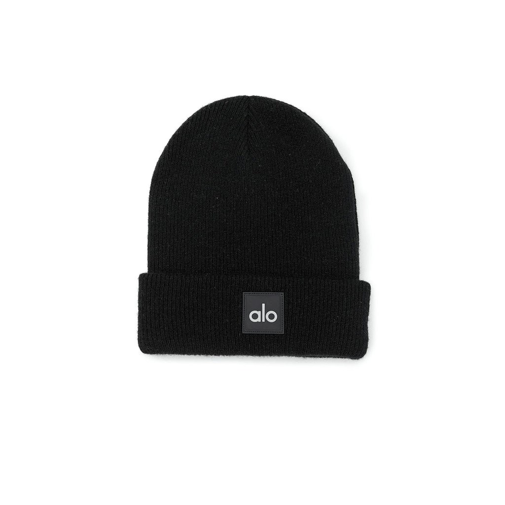 Gorros Alo Yoga Everyday Beanie Mujer Negros | HJCZ29601