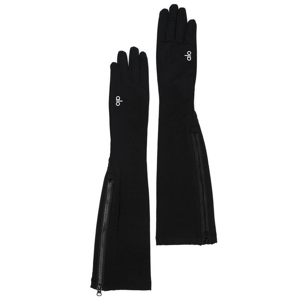 Guantes Alo Yoga Sleek City Gloves Mujer Negros | DXKZ37186