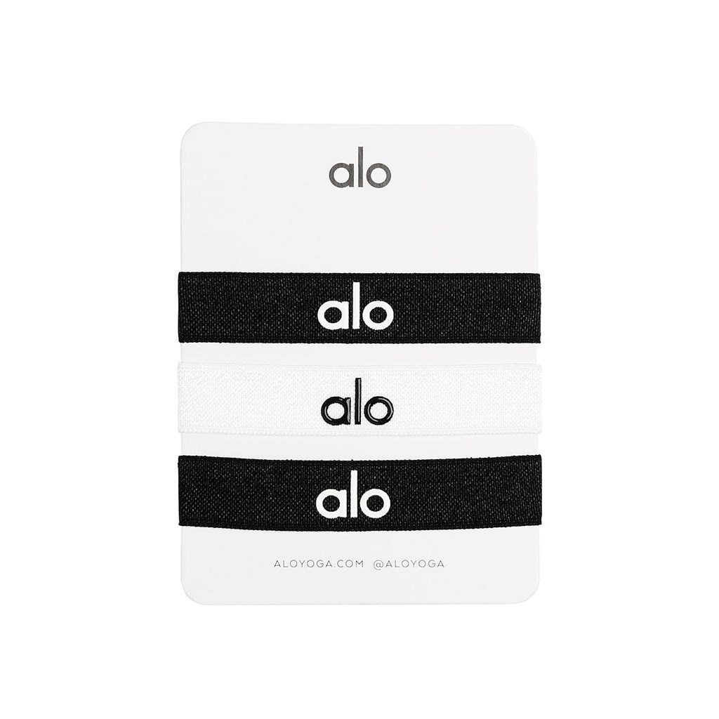 Hair Tie Alo Yoga Alo Mujer Negros | PIGK64910
