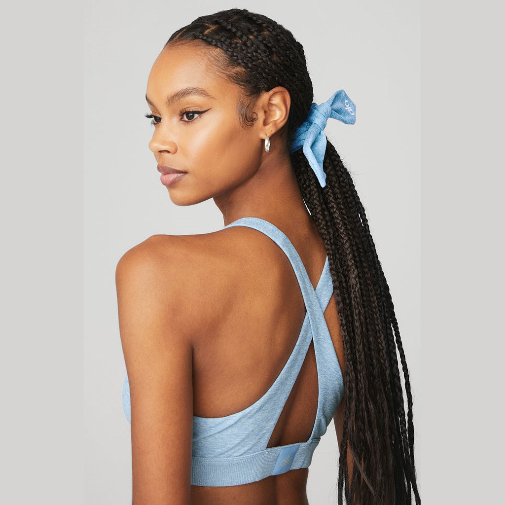 Hair Tie Alo Yoga Alosoft Rhythm Scrunchie Mujer Azules | LRBP24079