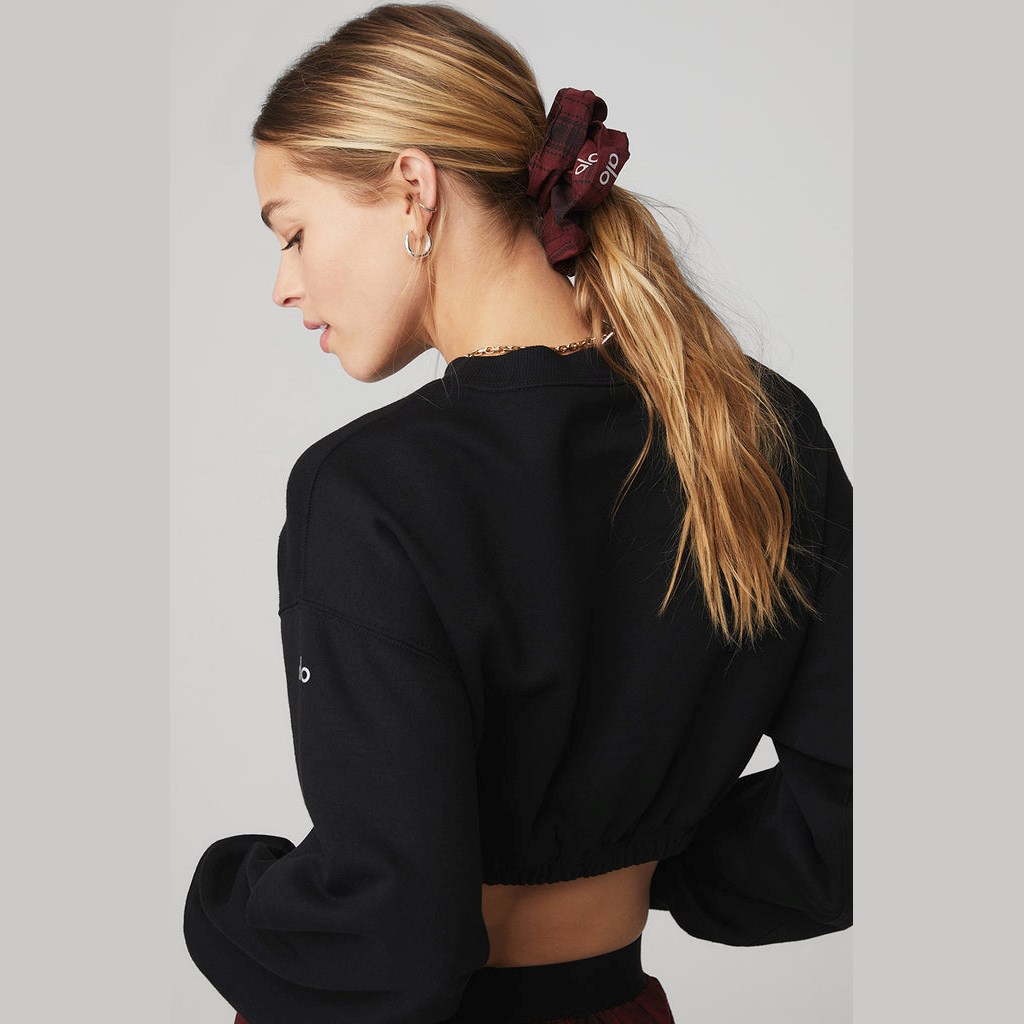 Hair Tie Alo Yoga Legacy Plaid Oversized Scrunchie Mujer Rojos | KEJS10638