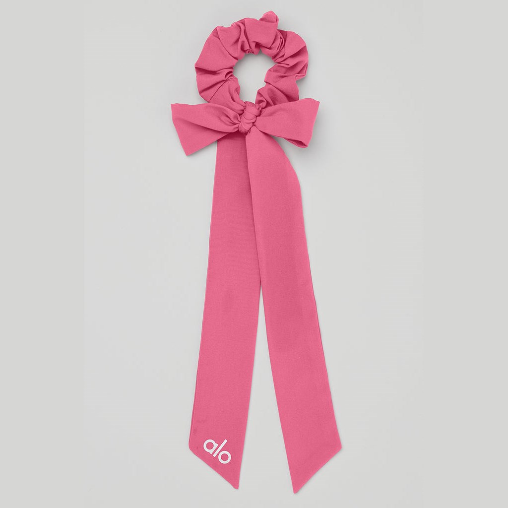 Hair Tie Alo Yoga Love Knots Tie Scrunchie Mujer Rosas | QIMT76824