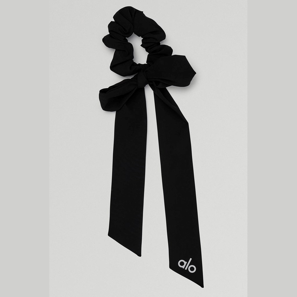 Hair Tie Alo Yoga Love Knots Tie Scrunchie Mujer Negros | VIQU24965