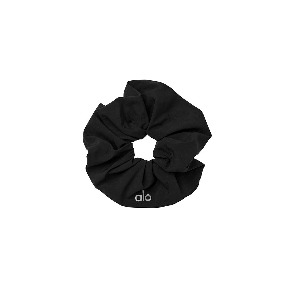 Hair Tie Alo Yoga Oversized Scrunchie Mujer Negros | IGRN59874