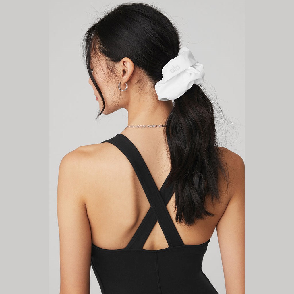 Hair Tie Alo Yoga Oversized Scrunchie Mujer Blancos | JKNW67120